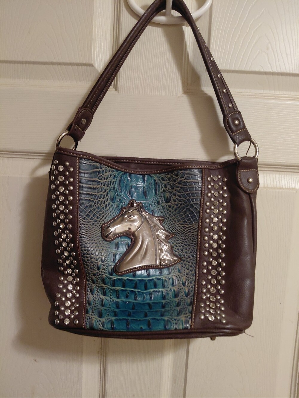 NEW LOOK!! BROWN CONCEALED CARRY PURSE LOOK!!